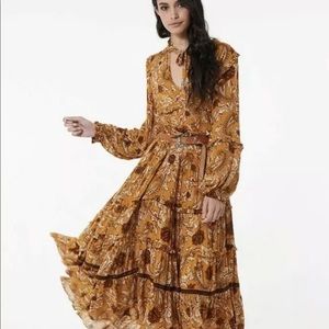 NWT Spell & Gypsy Etienne Maxi Dress Sienna XXS
